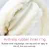 Cute Cartoon Cat Auto Steering Wheel Plush Protective Cover Winter Car Non-slip Warm Interior Animation Decoration Accessories