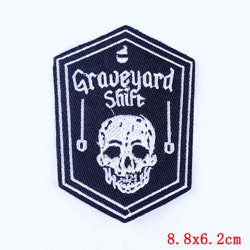 

Панк Нашивка Череп Рок Животное Вышивка Нашивка Приутюживаемая Вышитая Нашивка Для Одежды Нашивки Курящая Обезьяна На Одежду Наклейка