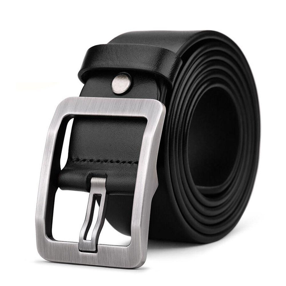 Black Coffee Buckle Waist Belt Trendy Brand Waist Strap Fashion Waistband