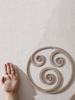 Natural Wooden Wall Hanging Wall Art Decor - Elements Design (Fire, Water, Earth, Air) Wood Hanging Wall Decor Boho Wall Accent