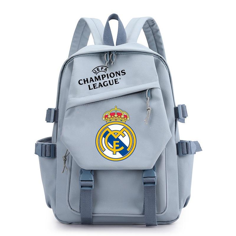 Champions League Schooltas Manchester United Cr7 West Schooltas Oxford Stof Rugzak Barcelona Print Student Rugzak
