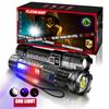 High Power 2000LM LED Flashlight Built-in Battery USB Rechargeable Strong Light Tactical Torch Outdoor Camping Hiking Lantern