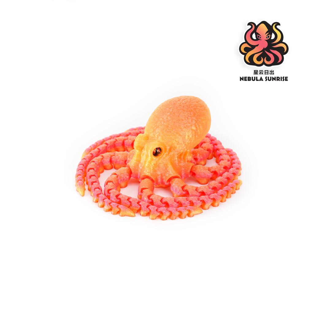 Figurine Polipi Imprimare 3D Jucării Articulații Multiple Mobile Ochi de Simulare Jucărie Fidget Model Animal Birou Festival Petrecere Cadou Copii