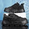 Plus Size Brand Men's Fashion Sneakers Thick Platform Lightweight Breathable Men Shoes Casual Chunky Trainers Male Footwear