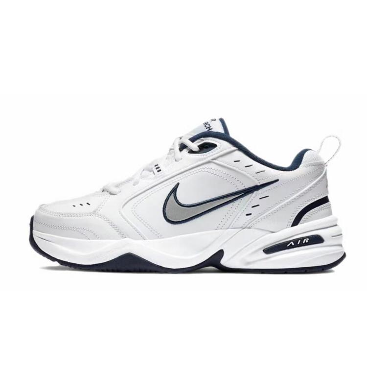 Nike Air Monarch 4 Textile, Synthetic Leather, Split Cow Leather Slip Resistant, Abrasion Resistant, Height Increasing 415445-102(Team183-)