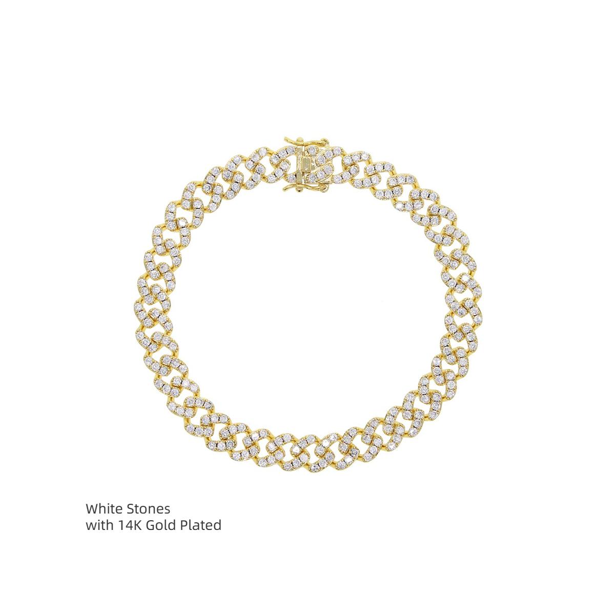 

Кубинский браслет на щиколотке, женский розовый блестящий бриллиант, 8 мм, розовое золото, цепочка со льдом, браслет на щиколотке, хип-хоп, Майами, кубический циркон 23CM