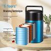 316 Stainless Steel Double-Layer Insulated Food Jar - Large Capacity Portable Vacuum Bottle