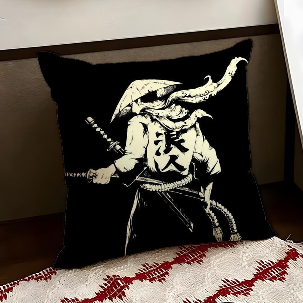 NNinja SScroll Game Cushion Cover Reversible Soft Durable Pillow Cover Home Car MultiScene Use for Daily Comfort