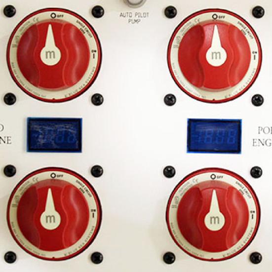 

Battery Isolator Rotary Waterproof Cover ABS Universal Battery Disconnect Switch for Marine