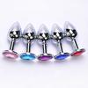 Small Size Anal Toys Butt Plug Stainless Steel Anal Plug Sex Toys Adult Product