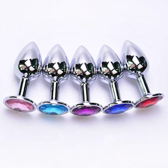 Small Size Anal Toys Butt Plug Stainless Steel Anal Plug Sex Toys Adult Product