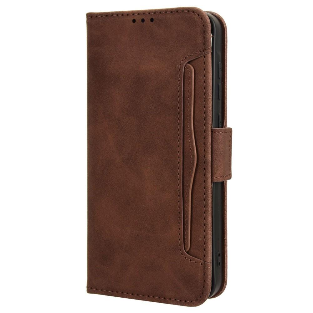 Flip Case for Samsung Galaxy A55 5G, Card Slot, Brown