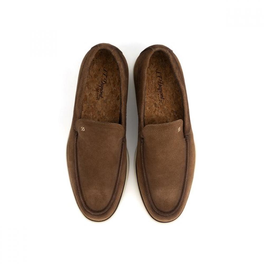 S.t. Dupont Osolight Suede Comfort Loafer Pe5fmc2sn412pmc