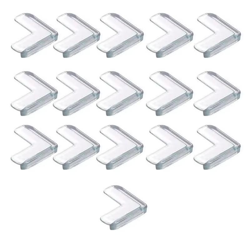 Baby Safety Silicone Table Corner Protector Furniture Edge Protection Cover Transparent Children Anti Collision Edge Guards