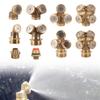 1/4" 1/2" Brass Garden Sprayer Nozzle 1/2/3/4 Hole Orchard Agriculture Irrigation Pesticide Spraying Sprinkler Head with Filter