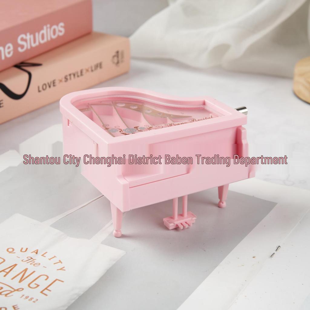 Eight-Tone Dancing Piano Music Box for Valentine's Day or Birthday Cake Decoration.