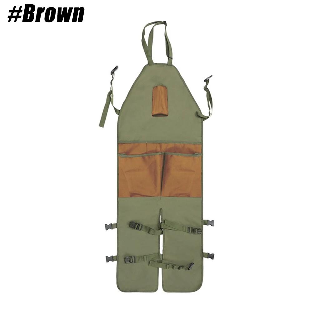 

Садовый фартук Садовые фартуки Рабочий фартук с несколькими карманами Ткань Оксфорд Фартук для инструментов Регулируемый фартук