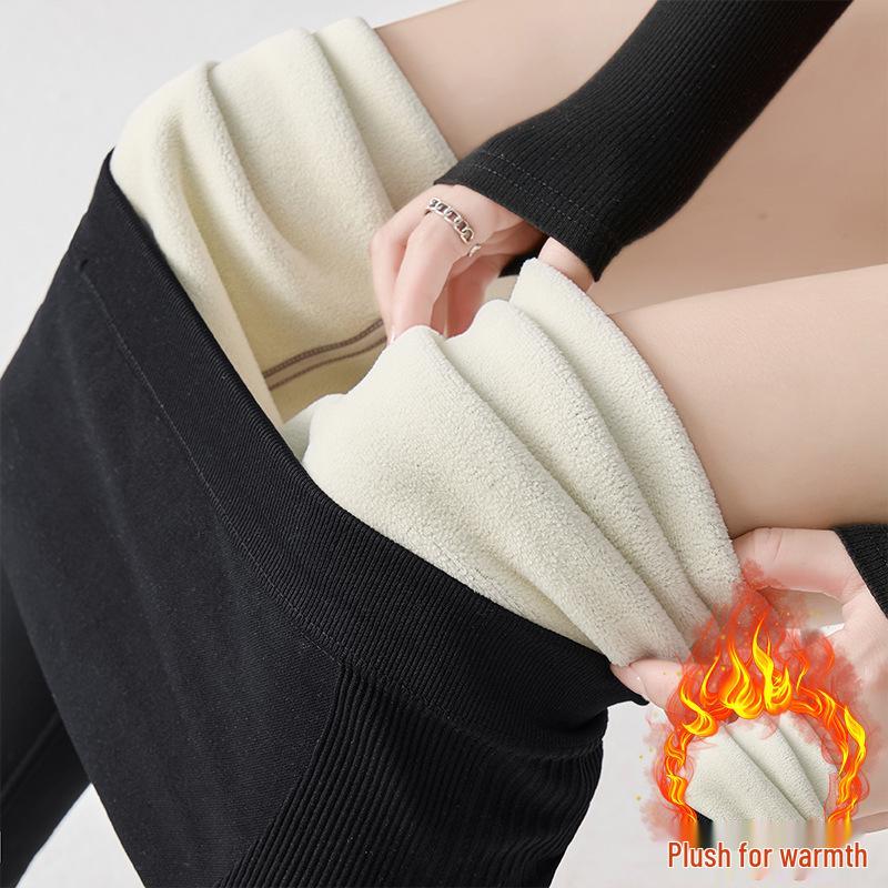 Colanți de maternitate cu căptușeală de lână, model rechin, gri închis - Suport abdominal și ridicare șolduri, pentru toamnă/iarnă, pantaloni de yoga pentru sarcină