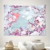 Boho Wall Tapestry Aesthetic Room Decor Nature Landscape Forest Tree Mountain Tapestry Dorm Room Decor Bedroom Wall Hanging Arti