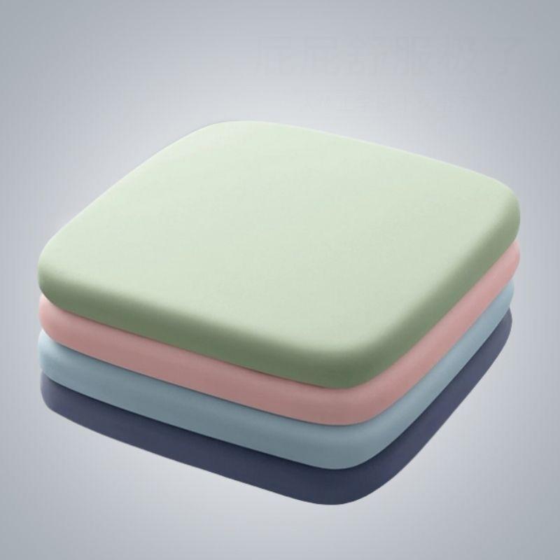 Traagschuim Ijszijde Elastische Stof Zitkussen Zacht Bureaustoelkussen Autostoelkussen Voor Lang Zitten Lendensteun Pijnverlichting