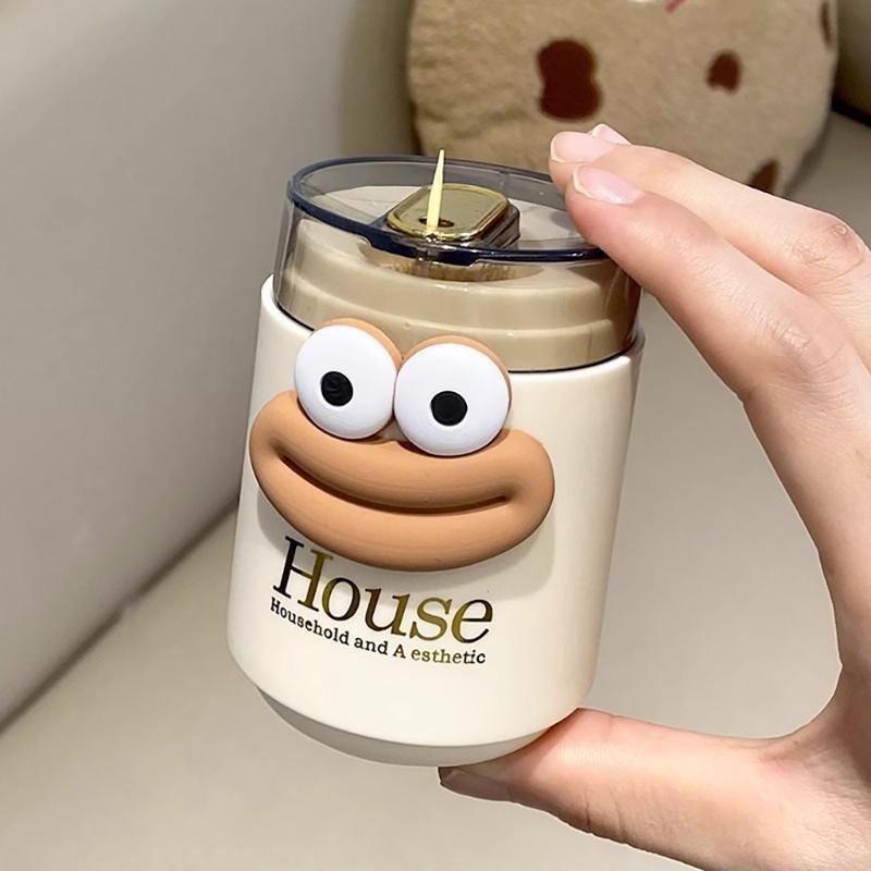 652F Elegant Toothpick Container Toothpick Storage Box Toothpick Holders Toothpick Box Suitable for Kitchen and Dining Decors
