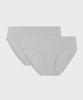 MUSINSA STANDARD WOMAN Women'S Seamless Panties 2-Pack [Light Grey]