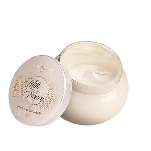 

Oriflame Питательный крем для рук и тела «Молоко и мед с золотом»