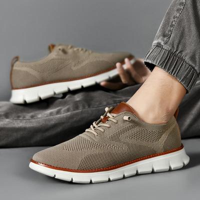 Luksusowe Sneakersy Nowe Męskie Płaskie Sportowe Outdoorowe Buty do Chodzenia Siateczkowe Oddychające Fitness Wygodne Rekreacyjne Mokasyny Zapatos De Hombre