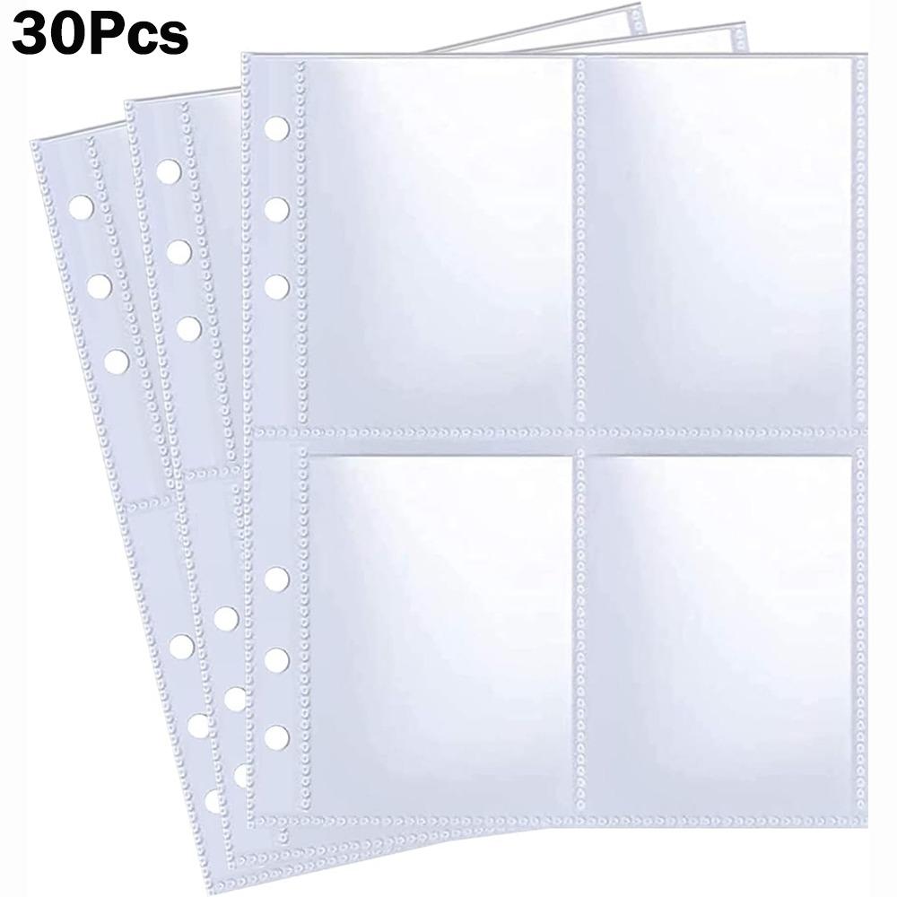 Multi-Pockets Photocard Sleeves A5 Size Inner Page Kpop Photocard  Binder Photo Album Page