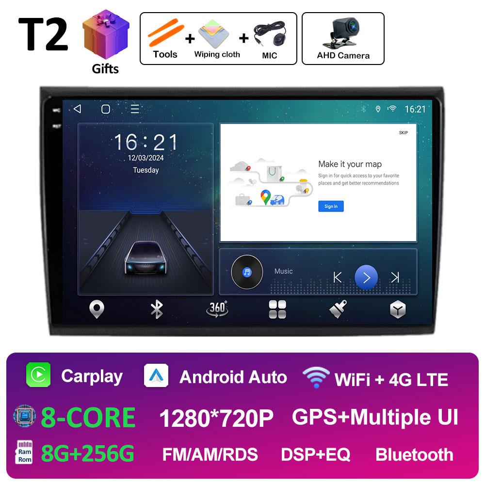 Car Video For Fiat Bravo 2007 2008 2009 2010 2011 2012 Audio Player Intelligent System 2.5D Touch Screen Bluetooth Auto Tools 4G