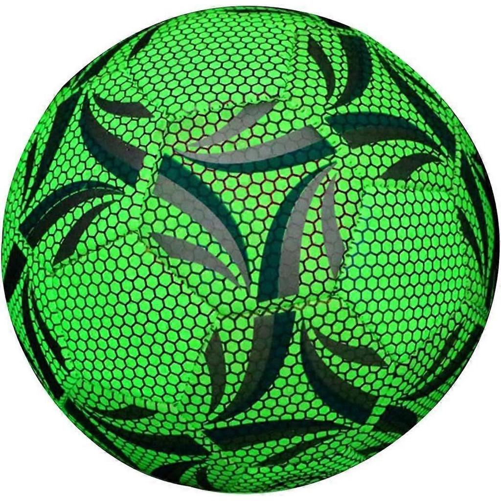 Glow-in-the-dark soccer balls, glow-in-the-dark soccer balls with 8-hour luminous effect, PU leather night sports balls