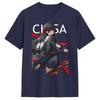 Wuthering Waves Characters Tshirts For Unisex Funny Pure Cotton Tees Round Neck Short Sleeve T Shirt Adult Tops