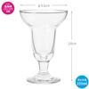 Toyo Sasaki Glass Parfait Pull Ace Made in Dishwasher with 35801 Glass, Parlor, 235ml, Japan, Safe, Sundae/Dessert Glass, Stem,