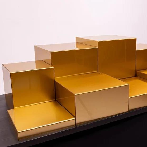 Low Price Creative Dessert Table Decoration Cold Meal Stand Tea Break Cake Snack Rack Acrylic Cube Buffet Food Display Risers S