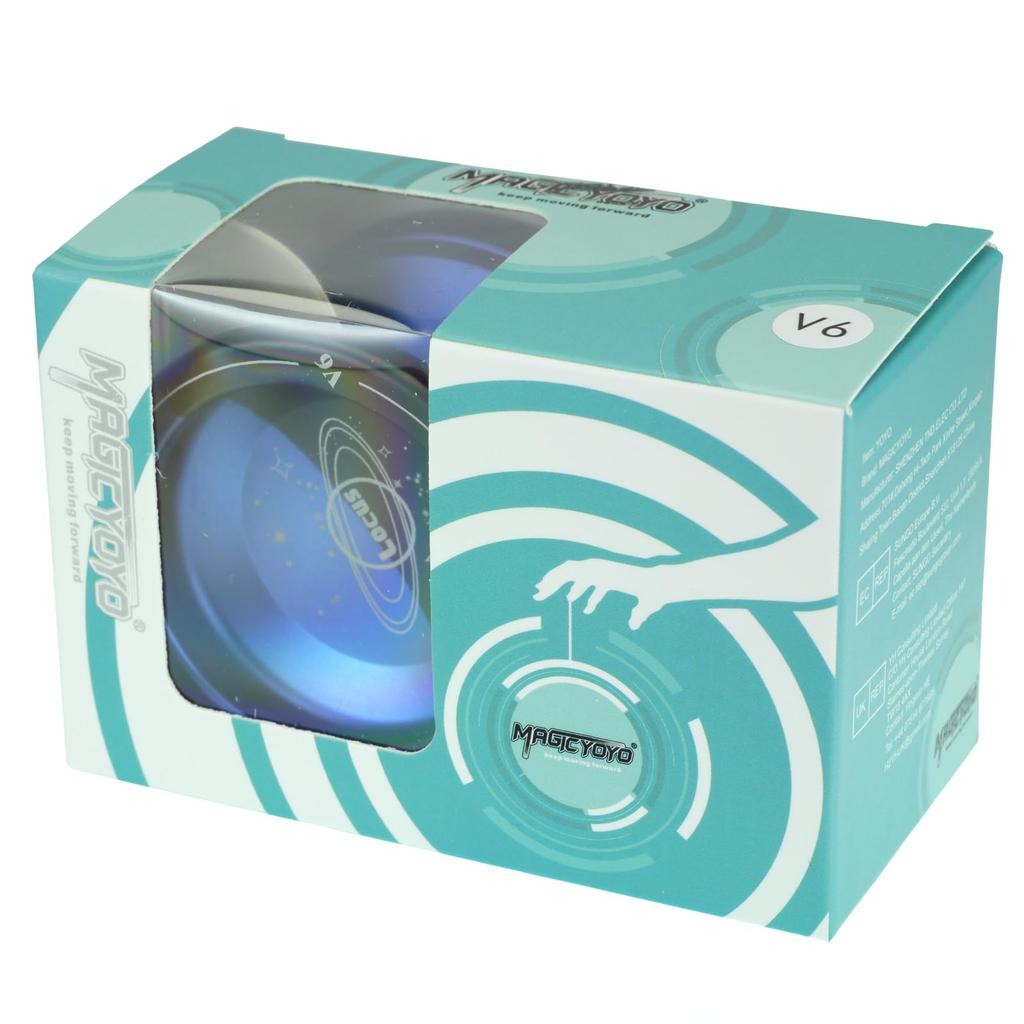 Intermediate Yo-Yo Spin Gear V6 Locus Bind Model (Blue X Black)