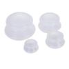 Silicone Cupping Therapy Set: Transparent Moisture-Absorbent Cups for Home Massage & Gua Sha