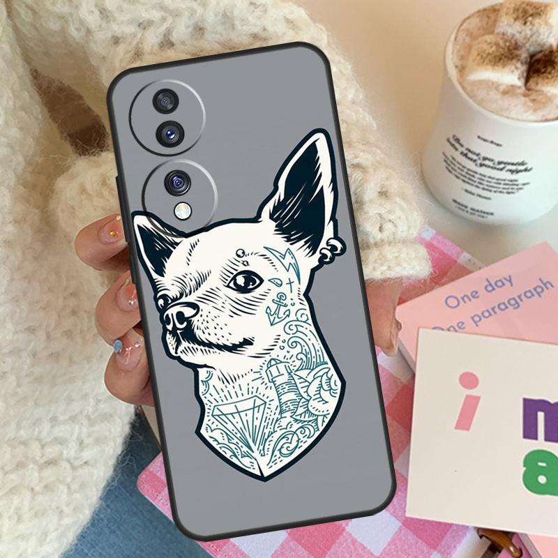 Chihuahua Dog For Honor Magic 8 7 6 Lite Case For Honor 400 200 Pro 90 70 50 X8c X8b X9a X9b X9c X9d Win RT