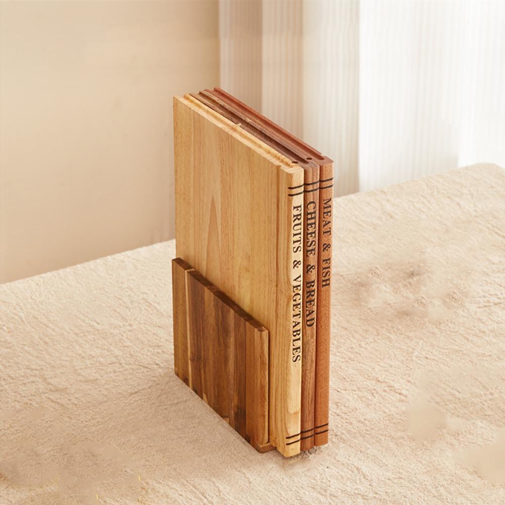 1/3 Pieces Multi-Functional Wooden Cutting Board Thickened Serving Board Chopping Board  Restaurant