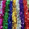 Festive Tinsel Garland for Weddings, Parties & Events: Ideal for Birthdays, Christmas, & Special Occasions