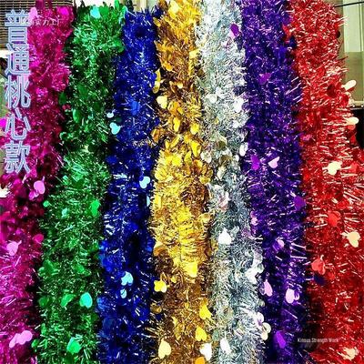 Festive Tinsel Garland for Weddings, Parties & Events: Ideal for Birthdays, Christmas, & Special Occasions