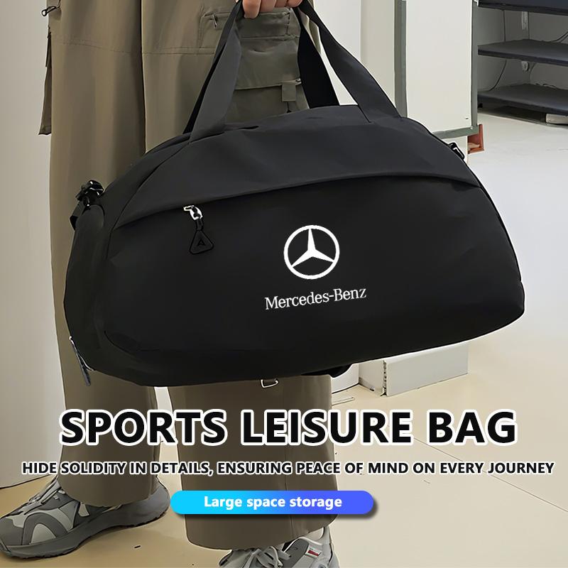 Car Travel Portable Large Capacity Luggage Storage Bag For Mercedes Benz C180 C300 W124 W176 W177 C200 C260 GLC CLE CLA AMG