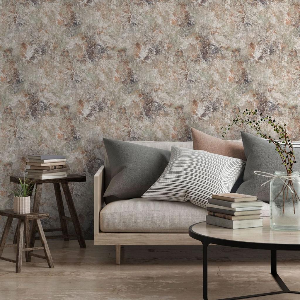 Muriva Perico Stone Textured Wallpaper
