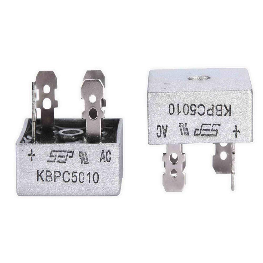 1pcs KBPC5010 Single-phases Diode Bridge Rectifier 50A 1000V KBPC 5010 Power Rectifier Diode Electronic Components