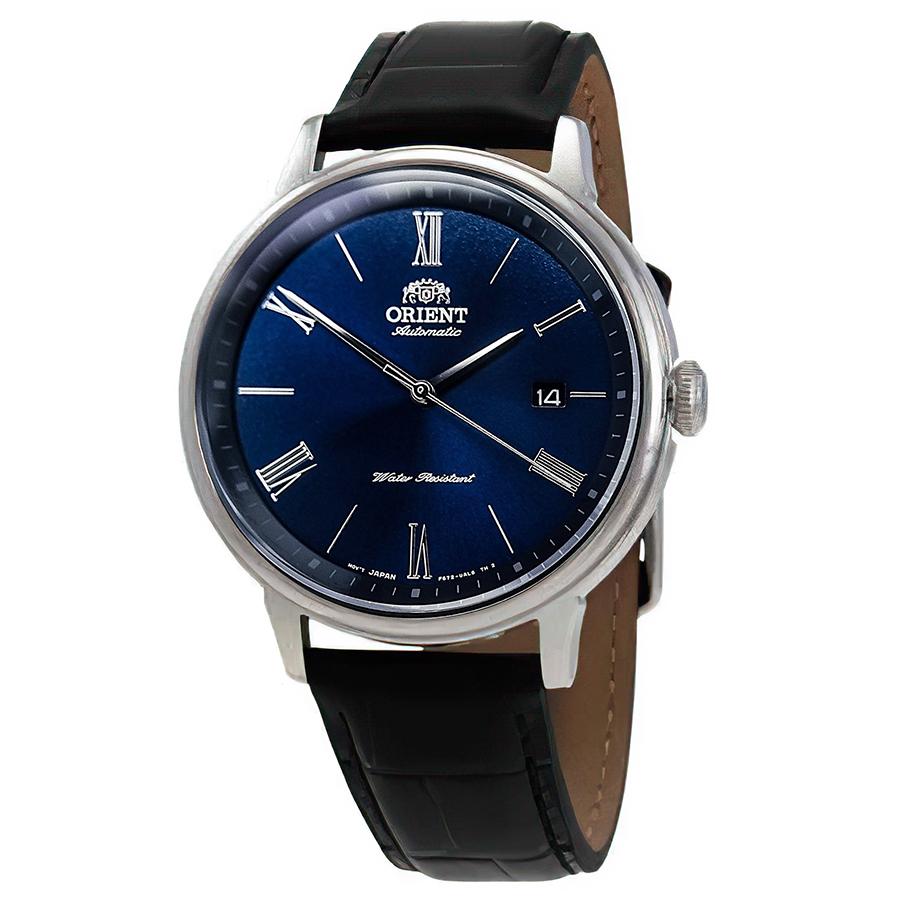 

Automatic Mechanical Men s Business Roman Dial Calendar Steel Belt Waterproof Watch Belt Blue Plate Mechanical Men RA-AC0J05L10B