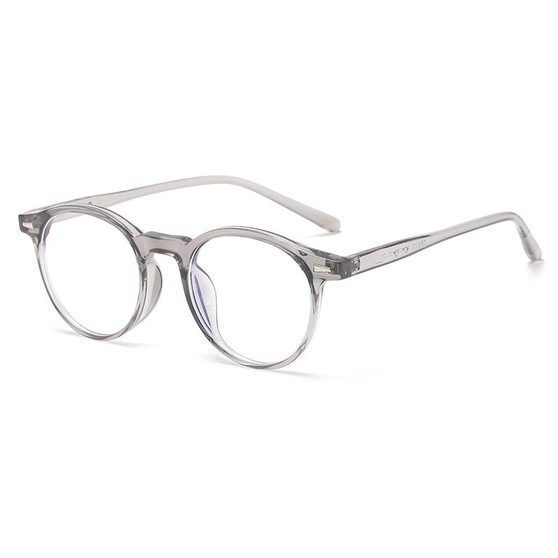 Tr Material Round Glasses Frame Color Can Be Matched With Degree Glasses Frame Plain Glasses Frame
