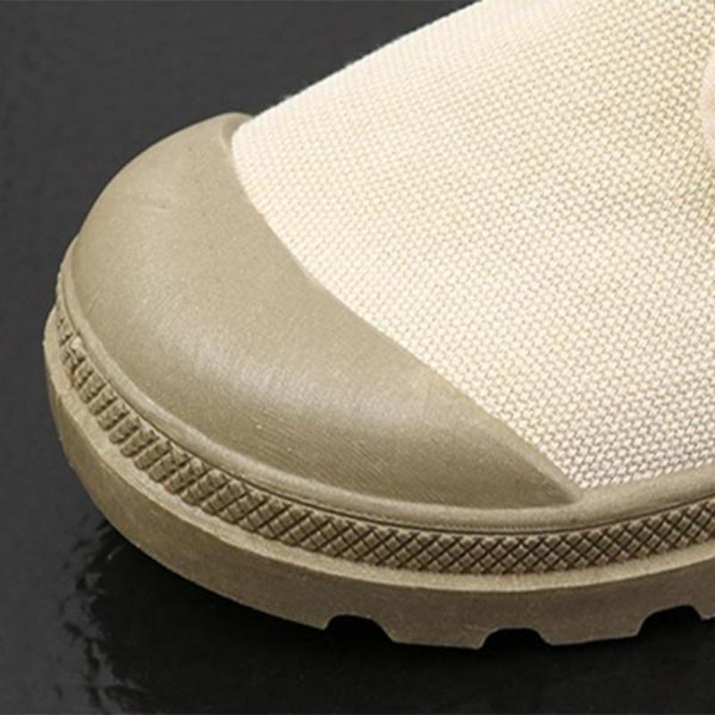 Shoelife Fashion Women's Fashion Top Quality Canvas Boots Lace Up Palladium Canvas Shoe Ankle Boots Motorcycle Boots