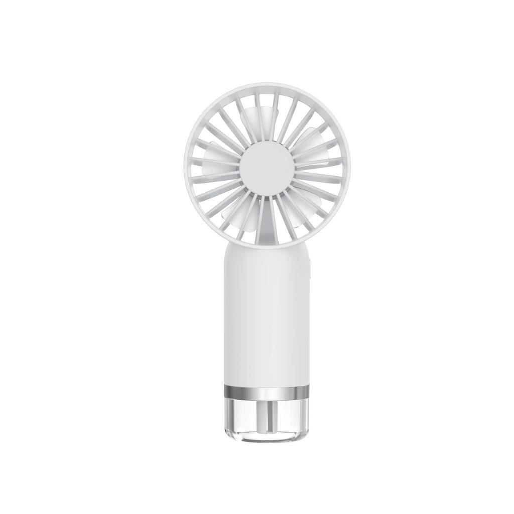 USB Rechargeable Handheld Mini Spray Fan for Dorms and Desktops