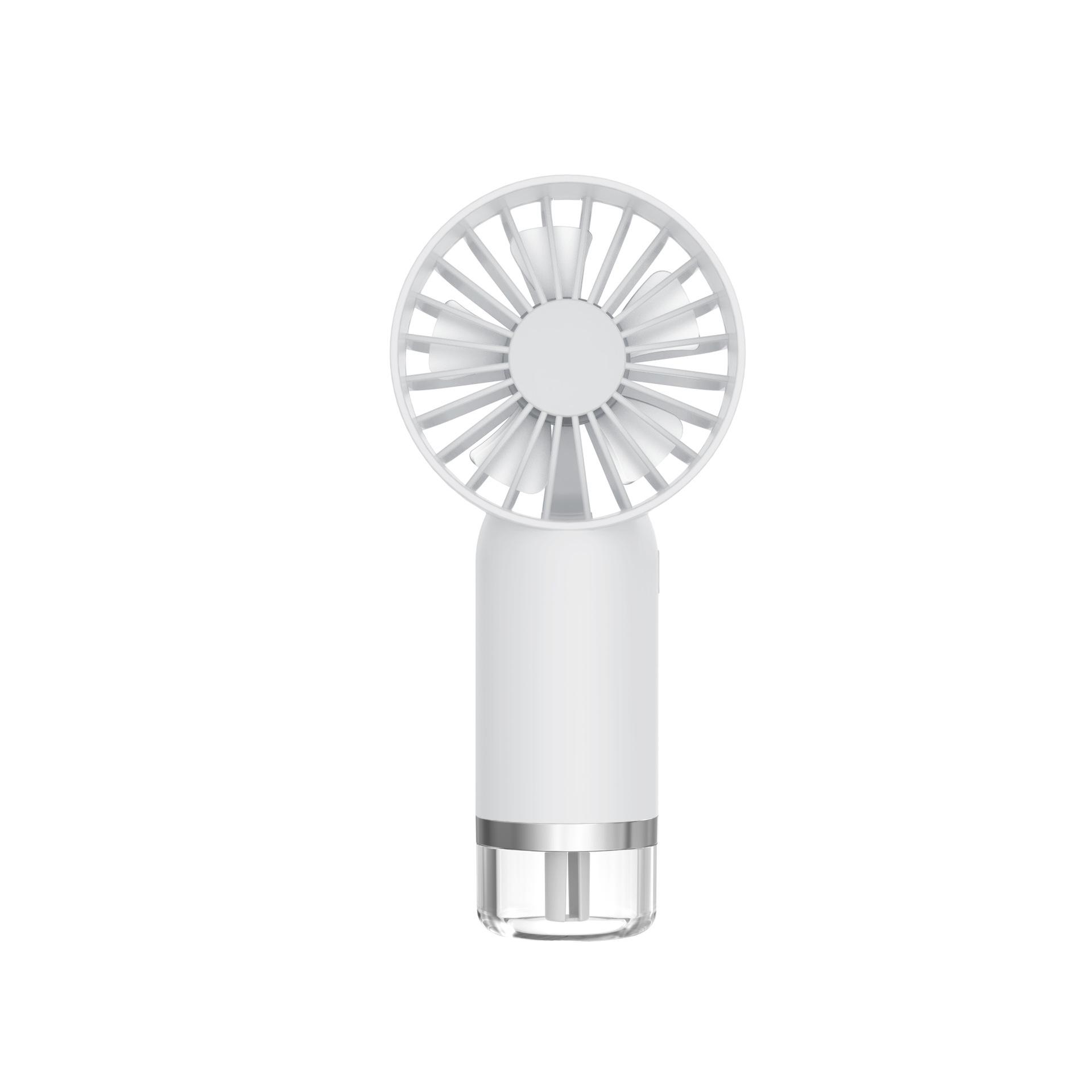 

USB Rechargeable Handheld Mini Spray Fan for Dorms and Desktops 165*77*50mm