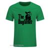 The Dogfather Dog Dad French Bulldog Funny T Shirts Unisex Cotton Harajuku Vintage Tops Tees Tops Eu Size