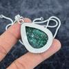 Green Aventurine Gemstone 925 Sterling Silver Jewelry Pendant 2.25" M-2858